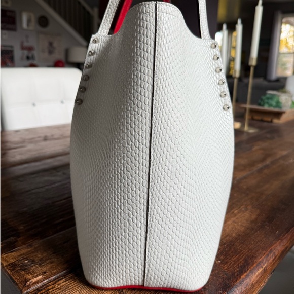 Christian Louboutin Snakeskin Large Cabarock Tote - Picture 4 of 16